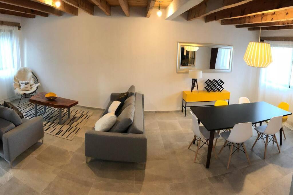Casa Amarilla Centro de Tequisquiapan para 6 personas Villa Exterior foto
