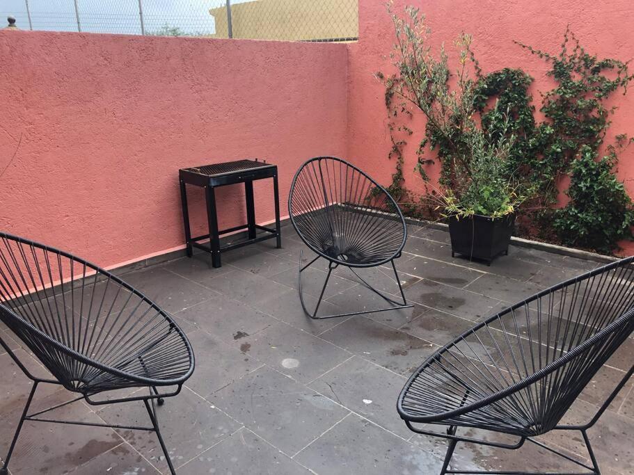 Casa Amarilla Centro de Tequisquiapan para 6 personas Villa Exterior foto